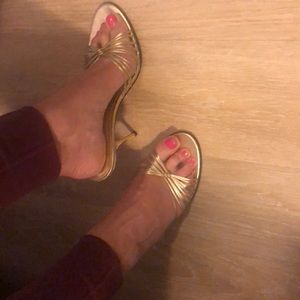 Donated to a shelter! BEBE shoes!